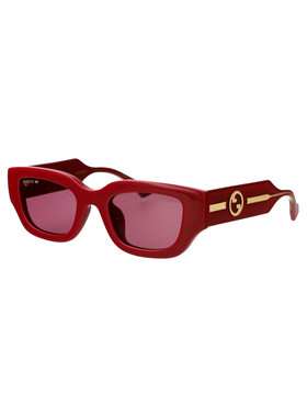 1h可退 GUCCI 女士眼镜 GG1558SK005 SS2024 粉红色 GG1558SK