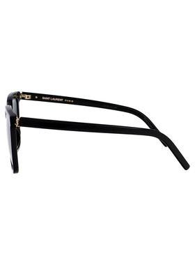 SAINT LAURENT 女士眼镜 SLM146001 SS2025 黑色太阳镜