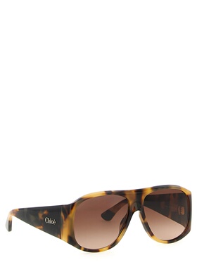 CHLOÉ 女士太阳镜 CH0347S008 AW2026 棕色 SUNGLASSES