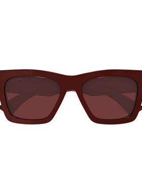 GUCCI 女士眼镜 GG1835S003 CO 红色 矩形太阳镜古驰