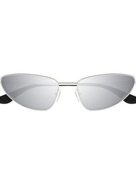ALEXANDER MCQUEEN 女士眼镜 AM0522S003 CO 白色 几何太阳镜