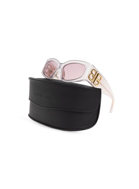 BALENCIAGA 女士太阳镜 773492T00396888 AW2024 粉红色