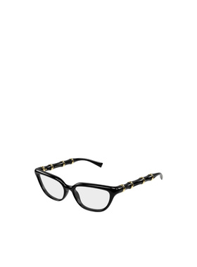 GUCCI 男士眼镜 GG2060O001 SS2026 黑色 几何平光镜