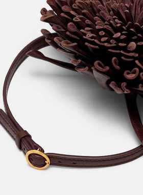 1h可退 潮奢 alaia 女士 皮革短项链 red红色 舒适时尚