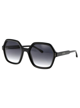 ISABEL MARANT 女士眼镜 IM0152S807 AW2025 灰色 几何太阳镜