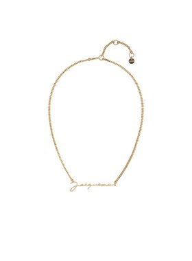 1h可退 奢淘 Jacquemus 标志性徽标链条项链 女吊坠