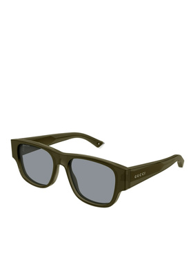 GUCCI 男士眼镜 GG2075S003 SS2026 灰色 方框太阳镜