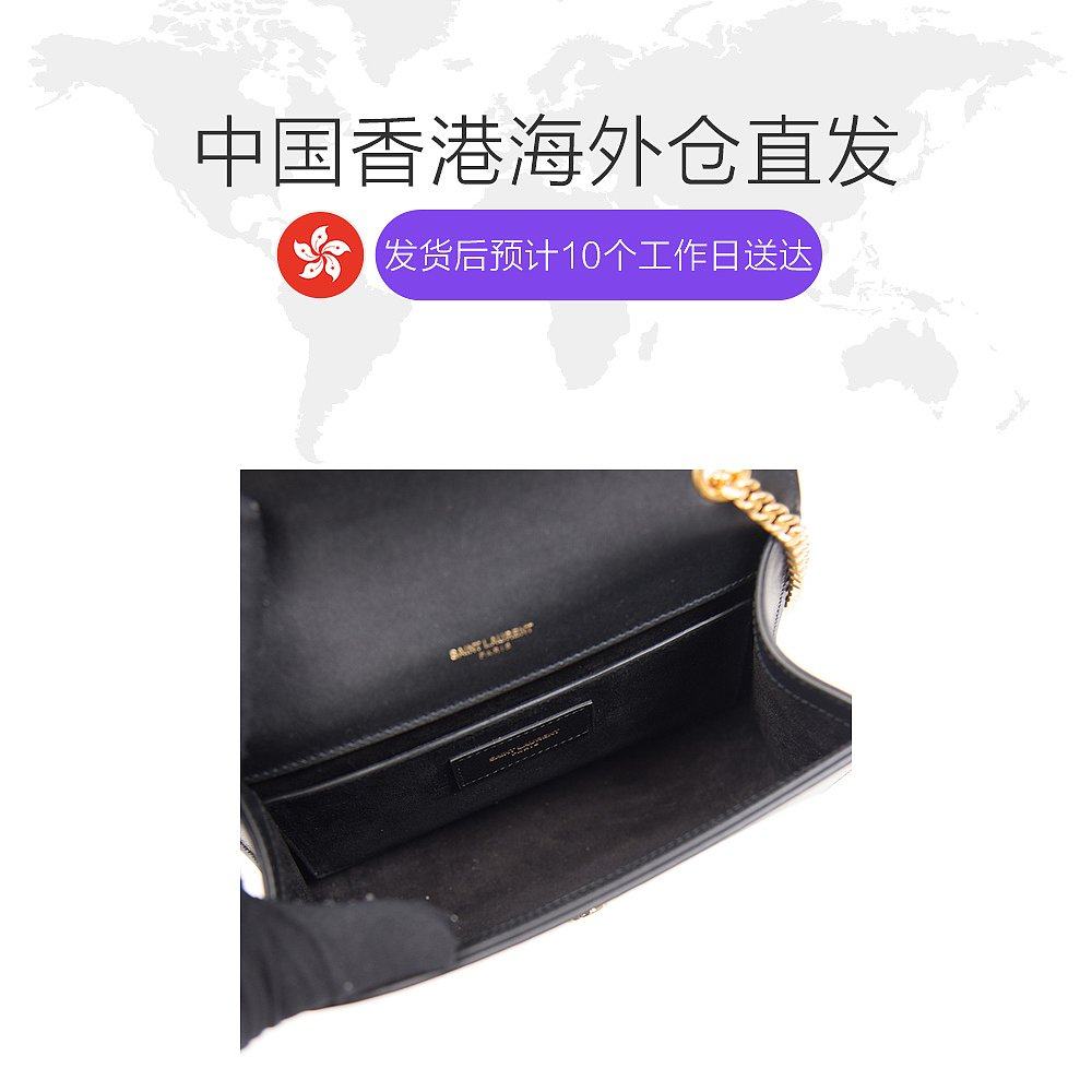 香港直邮圣罗兰女士黑色单肩斜挎包 天猫国际香港直购女士包袋