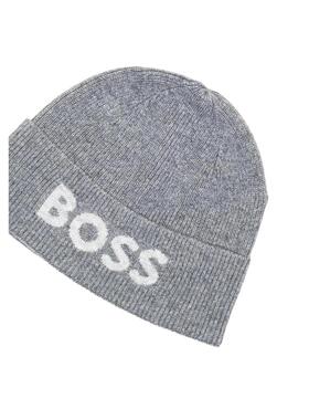 香港直邮BOSS 男士帽子 50548777041 AW2025 灰色【付后1h可退】
