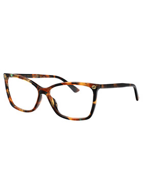 GUCCI 女士眼镜 GG0025O014 SS2025 黑色