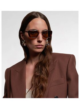 1h可退 潮奢 Saint Laurent 圣罗兰 女士 SL 825 方框太阳眼镜