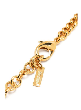 MOSCHINO 女士项链 A912584420606 AW2022 金色 泰【付后1h可退】
