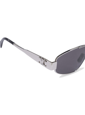 CELINE 男士眼镜 4S281CMLB36SM CO 黑色 Triomphe Metal 03 sung