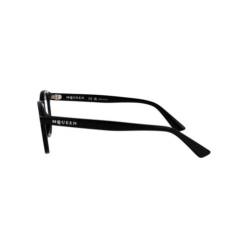 香港直邮ALEXANDER MCQUEEN 男士眼镜 AM0514O001 CO 黑色 AM0514 - 图2
