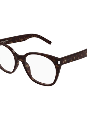 SAINT LAURENT 女士眼镜 SL897002 SS2026 棕色 全框平光镜