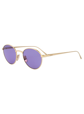LOEWE 女士眼镜 LW40152U32Y AW2025 紫色 徽标太阳镜