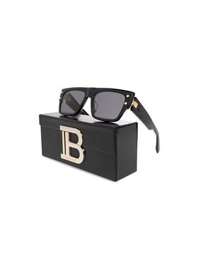 BALMAIN 女士太阳镜 BPS116A5600 CO 黑色 ‘BIII’ sunglasses