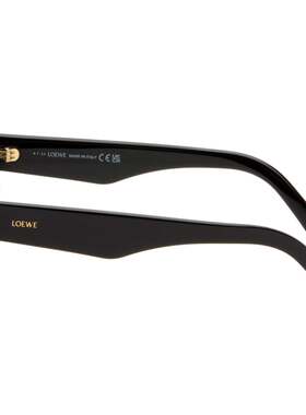 LOEWE 罗意威 女士 黑色 Double Frame 太阳镜 LW40119I192337151