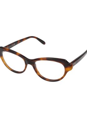 LOEWE 女士眼镜 LW50107I052 SS2026 褐色 全框平光镜