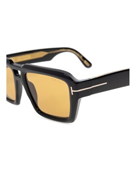 TOM FORD 男士眼镜 FT120201E CO 黄色  配饰矩形太阳镜