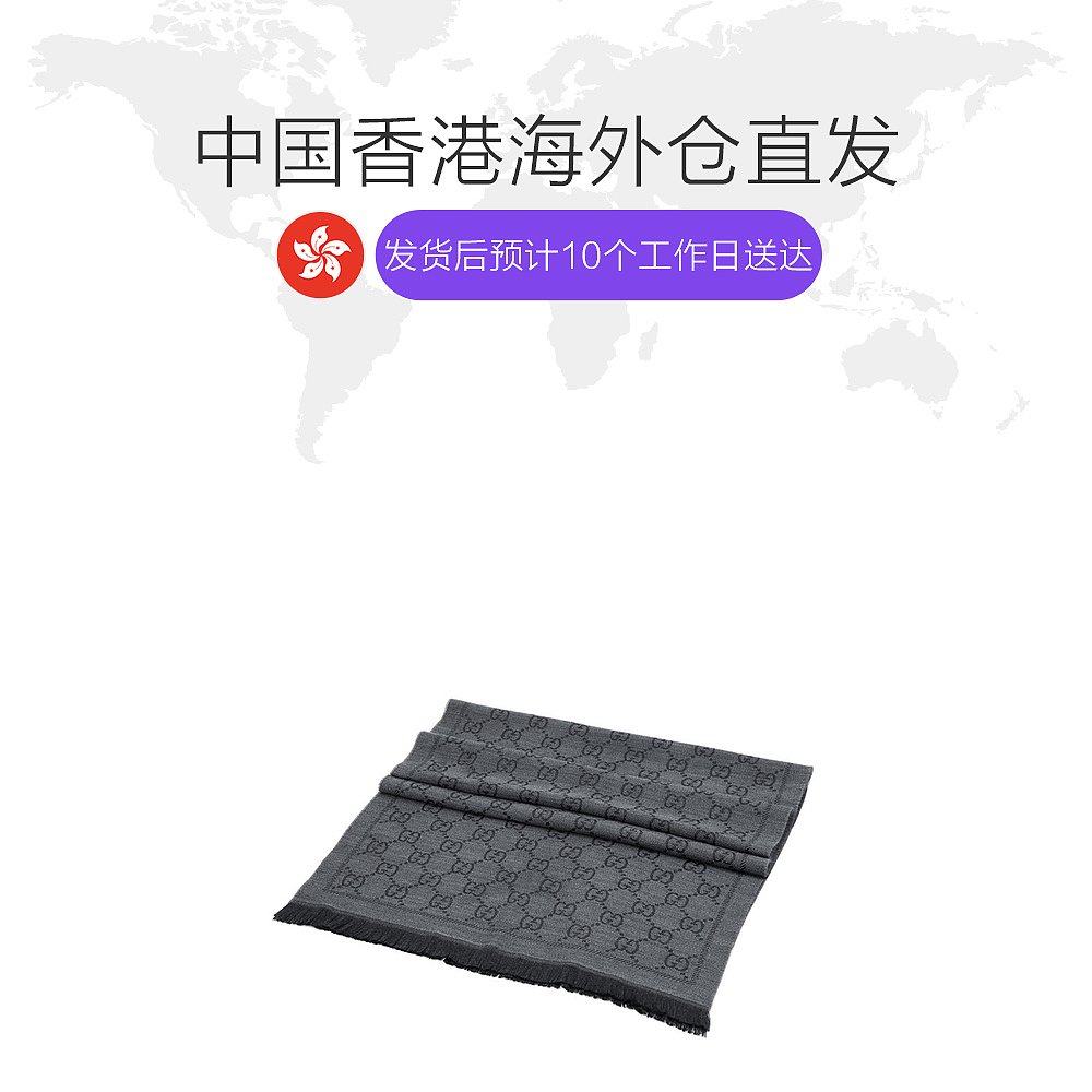 香港直邮gucci灰色女士围巾 天猫国际香港直购围巾/丝巾/披肩