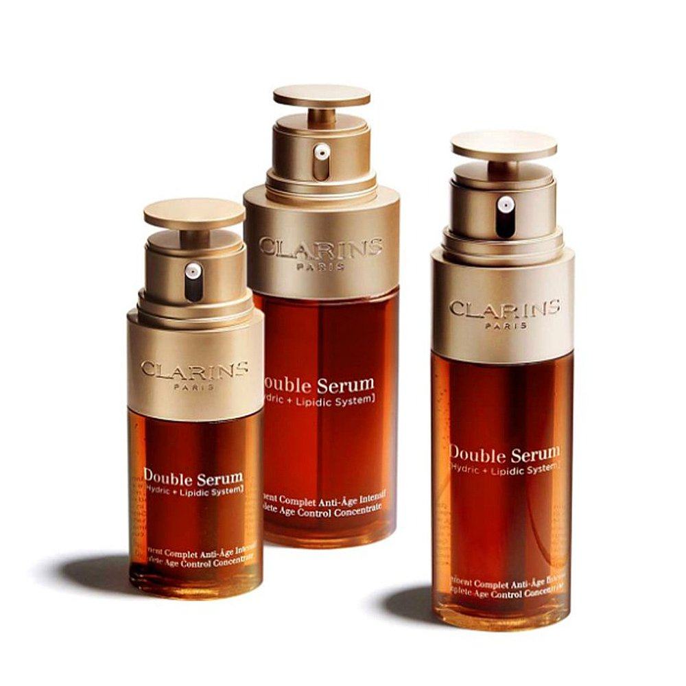 clarins双萃焕活修护亮白精华露 天猫国际探物中国香港液态精华