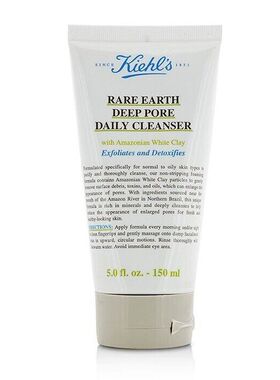 KIEHL'S 科颜氏亚马逊白泥净致洁面乳深层清洁150ml正品水杨酸