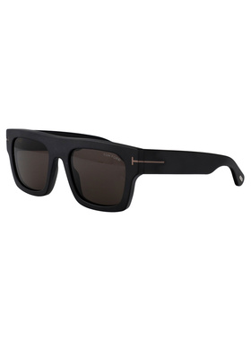 TOM FORD 男士太阳镜 FT0711N02A SS2026 灰色 徽标太阳镜