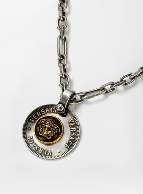 VERSACE 男士项链 10261121A006204JSE0 AW2026 银色