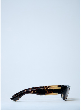 Bottega Veneta 葆蝶家 女士 Dash 矩形太阳镜 841099VBL80