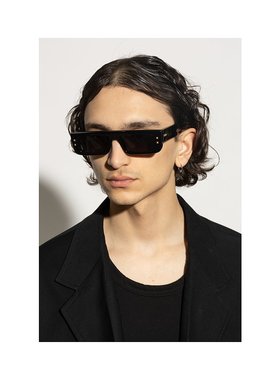 BALMAIN 男士眼镜 BPS175A5400 SS2025 灰色 Sunglasses B-ARMY I