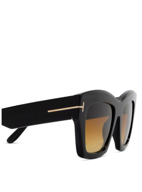 TOM FORD 女士太阳镜 FT119101F SS2025 黑色 全框太阳镜