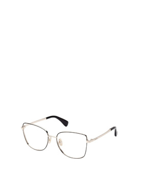 1h可退 MAX MARA 女士眼镜 MM5074005 AW2023 白色 徽标平光镜