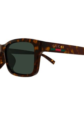 GUCCI 男士眼镜 GG1986SA002 AW2025 古驰 绿色几何太阳镜