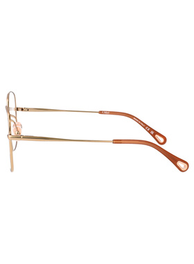 CHLOÉ 女士眼镜 CH0345O002 AW2025 金色