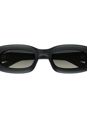 1h可退 GUCCI 男士太阳镜 GG1786S001 CO 黑色 Panthos 太阳镜