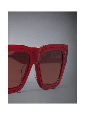 THOM BROWNE 男士眼镜 UES947AG0002600 AW2025 红色太阳镜