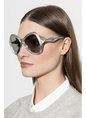DIESEL 男士太阳镜 0DL3010U020296G SS2026 透明 Sunglasses `0D