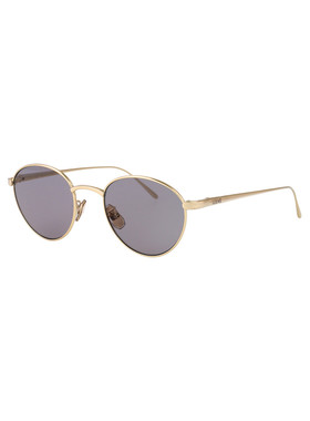LOEWE 男士眼镜 LW40152U32A AW2025 灰色 圆形太阳镜