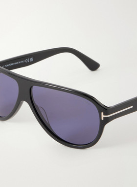 潮奢 Tom Ford 汤姆 福特 男士 Samuele 02 飞行员醋纤太阳眼镜 F