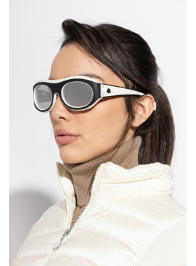 MONCLER 男士太阳镜 0ME8015U050026G SS2026 黑色 