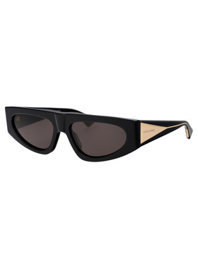 BOTTEGA VENETA 女士眼镜 BV1277S001 SS2025黑色太阳镜