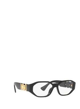 VERSACE 男士眼镜 VE3320UGB1 AW2025 黑色 logo全框平光镜