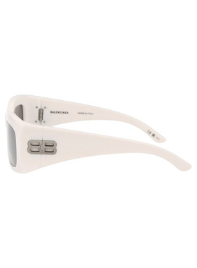 1h可退 BALENCIAGA 男士太阳镜 BB0291S004 CO 白色 BALENCIAGA S