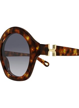 CHLOÉ 女士眼镜 CH0302S002 CO 棕色 全框太阳镜