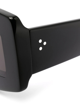 1h可退 潮奢 rick owens 瑞克 欧文斯 男士 黑色太阳眼镜 RG00000