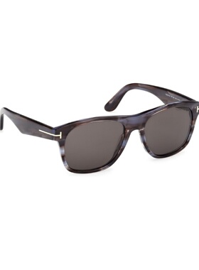 TOM FORD 男士眼镜 FT128456A SS2026 灰色 全框太阳镜