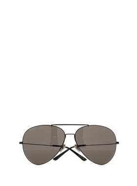 GUCCI 男士眼镜 865673I33301012 SS2026 灰色 Black Pilot Sungl