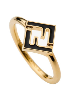 FENDI 女士戒指 8AL012B09F1SD4 CO 金色 Forever 戒指