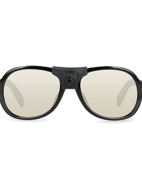 CELINE 女士眼镜 4S301CPBL38NO AW2024 灰色 FRAME 57醋酸酯太阳